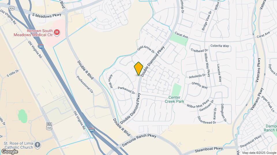 1390 S Fox Glen Ct Map and Location Details