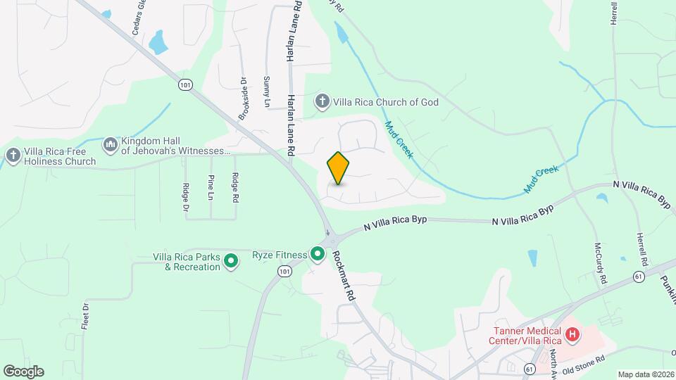 202 Crape Myrtle Way Map and Location Details