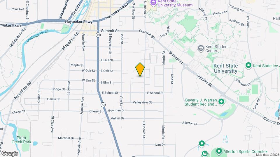 964 S Lincoln St Map and Location Details