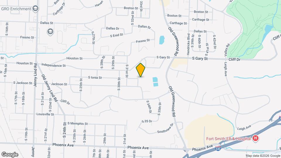 3801 S 32 Cir Map and Location Details