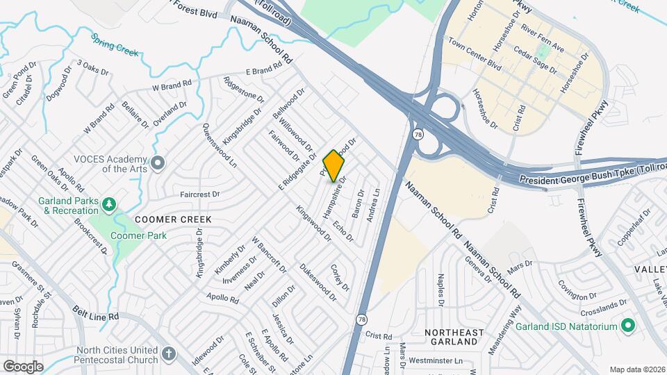 2901 Hampshire Dr Map and Location Details