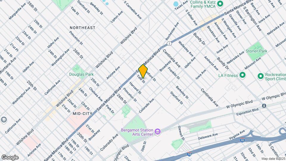 1441 Yale St Map and Location Details