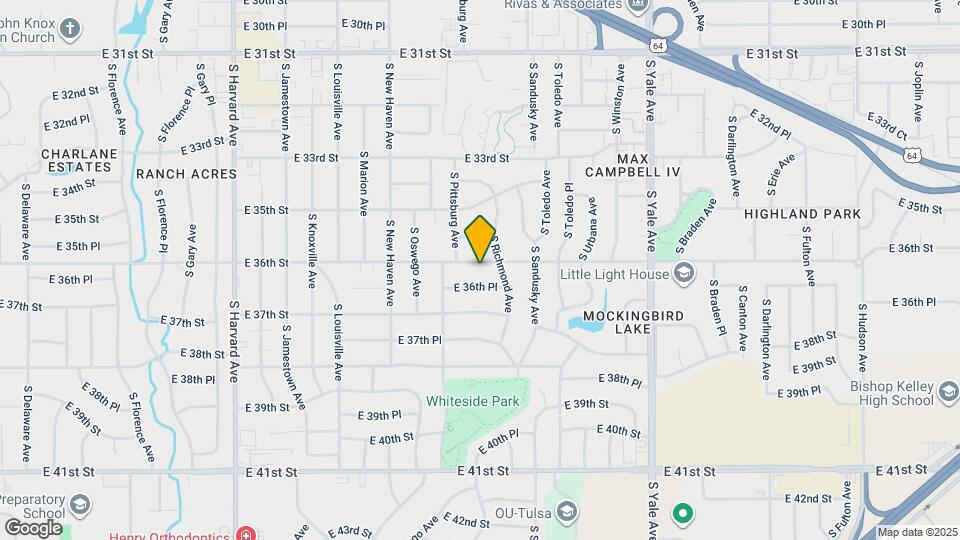 4138 E 36th St Map and Location Details