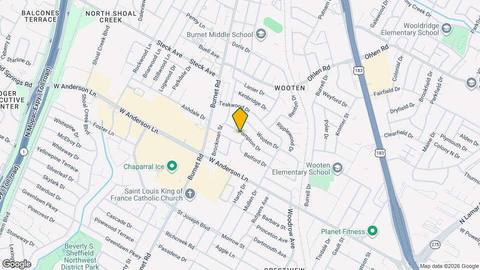 2103 Pompton Dr Map and Location Details