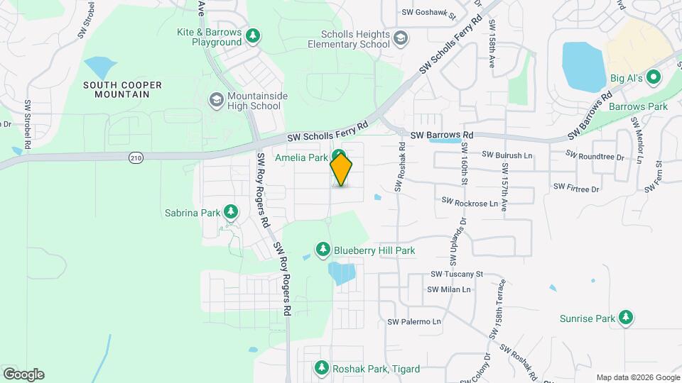 16668 SW Snowdale St Map and Location Details