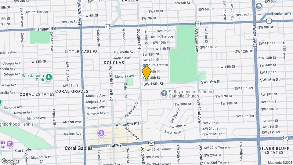 3665 SW 16th St Map and Location Details