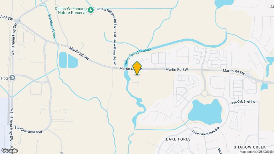 701 Rivulet Dr SW Map and Location Details