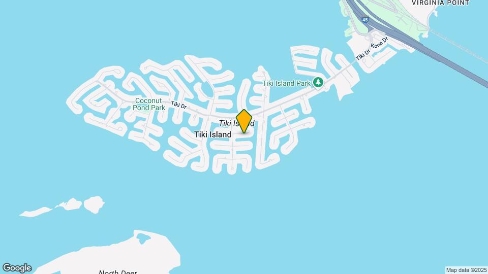 1247 Hawaii Dr Map and Location Details
