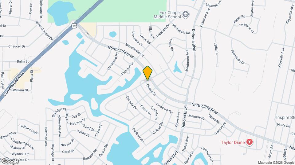 9185 Chase St Map and Location Details