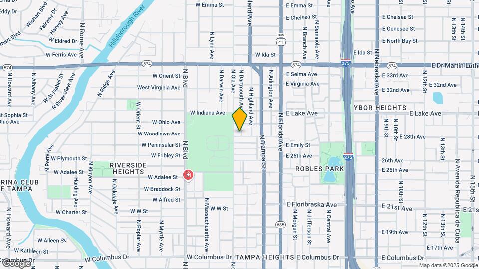 301 W Woodlawn Ave, Unit 301(Right) Map and Location Details