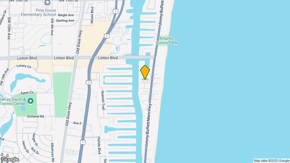 1920 S Ocean Blvd Mapa y Detalles de la Ubicación
