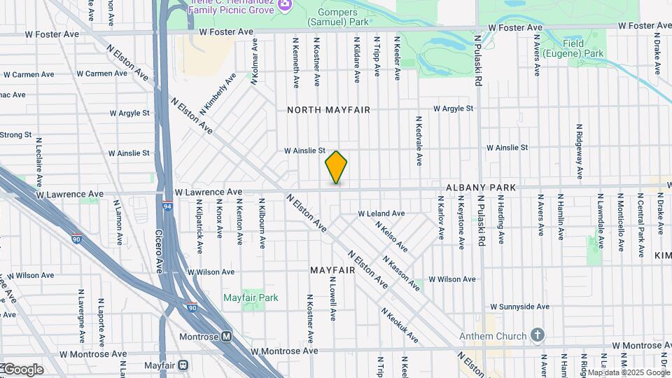 4338 W Lawrence Ave, Unit 2 Map and Location Details