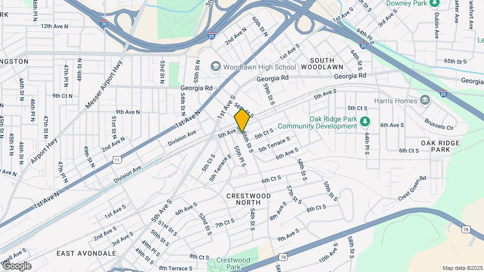 516 56th St S Map and Location Details