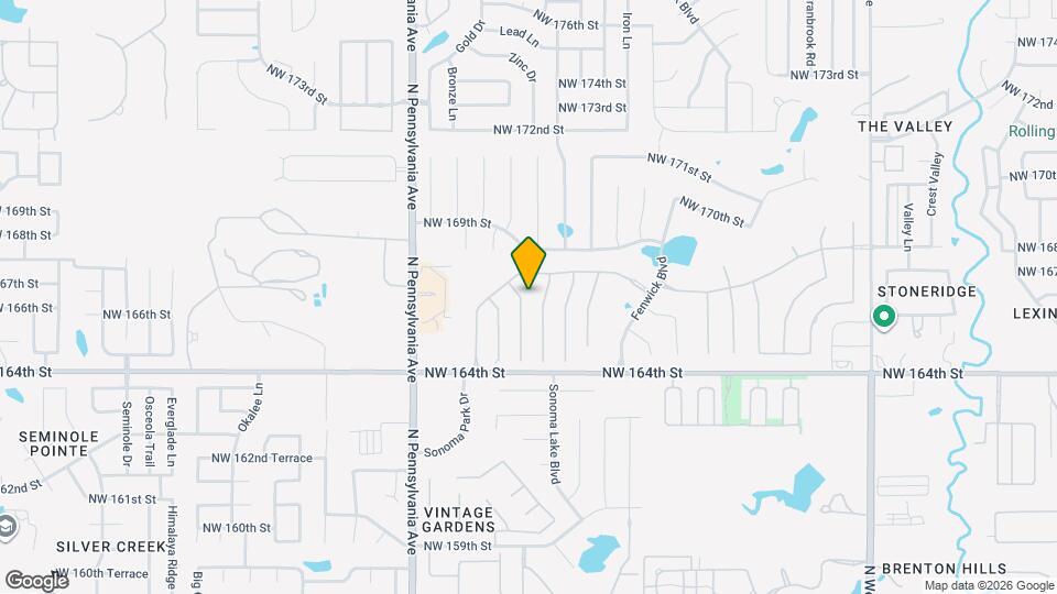 16616 Moorgate Ln Map and Location Details