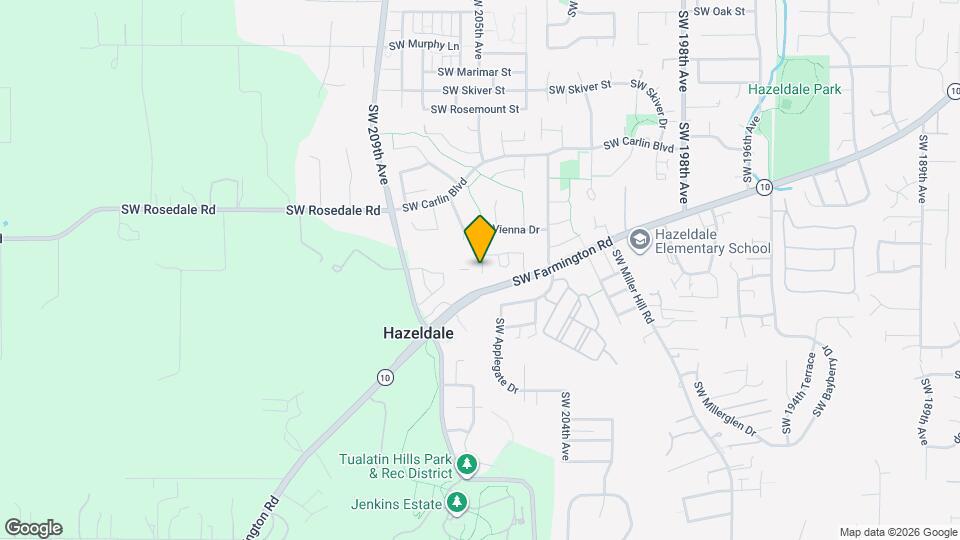 7187 SW 206th Pl Map and Location Details