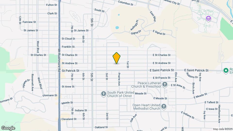 207 Saint Andrew St, Unit Upstairs Map and Location Details