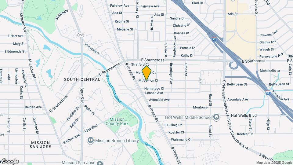 204 Mt Vernon Ct Map and Location Details