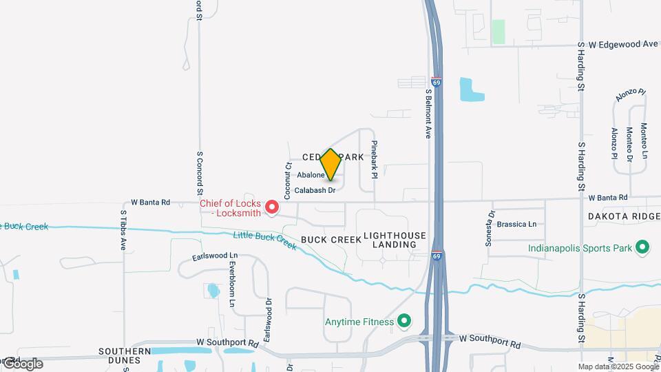 2512 Calabash Dr Map and Location Details