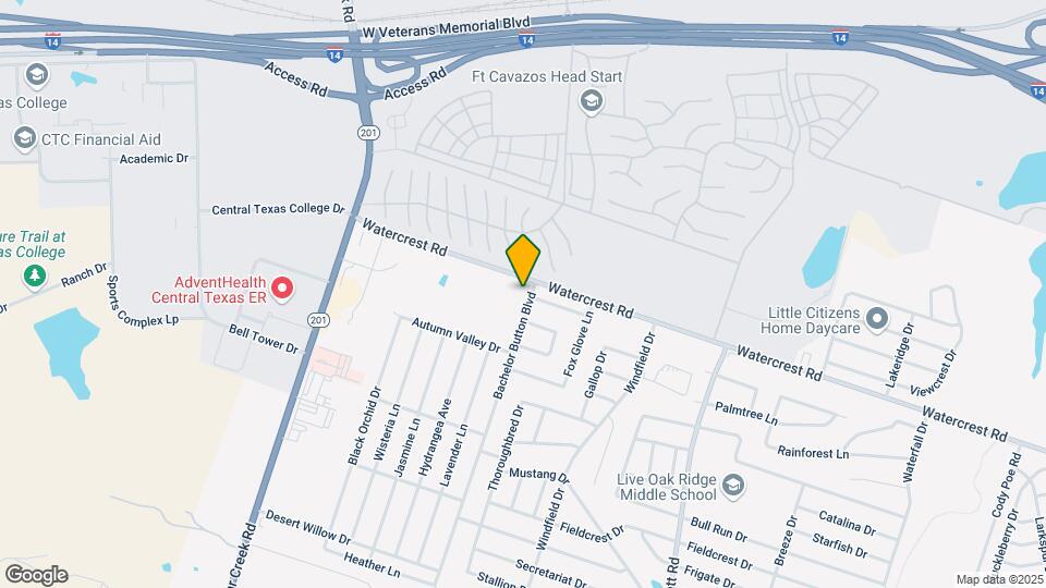 2201 Bachelor Button Blvd Mapa y Detalles de la Ubicación