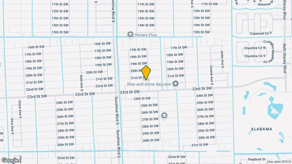 2916 22nd St SW Map and Location Details