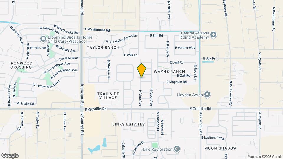 1036 E Magnum Rd Map and Location Details