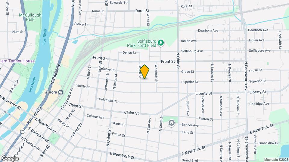 810 Superior St Map and Location Details