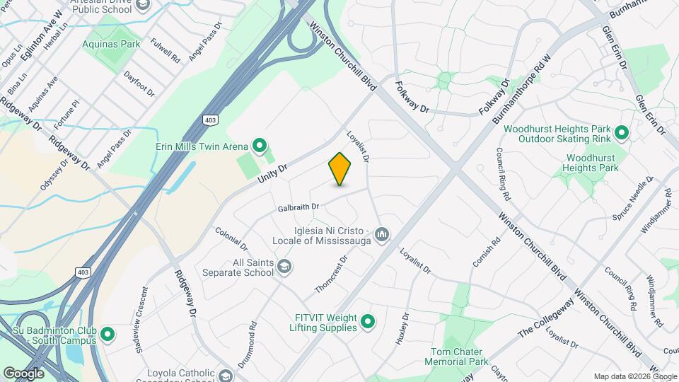 3163 Galbraith Dr Map and Location Details