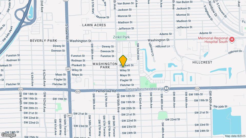 5517 Wiley St Mapa y Detalles de la Ubicación