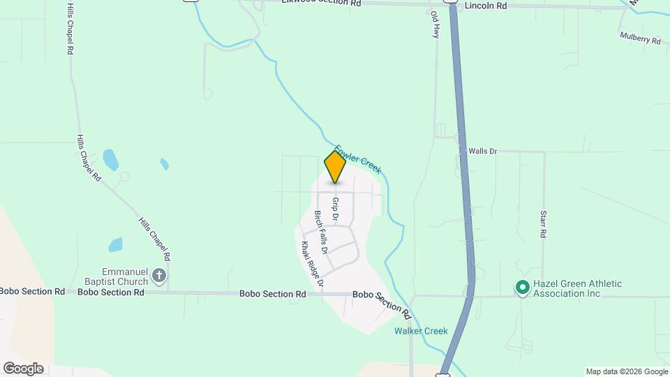 120 Grip Dr Map and Location Details