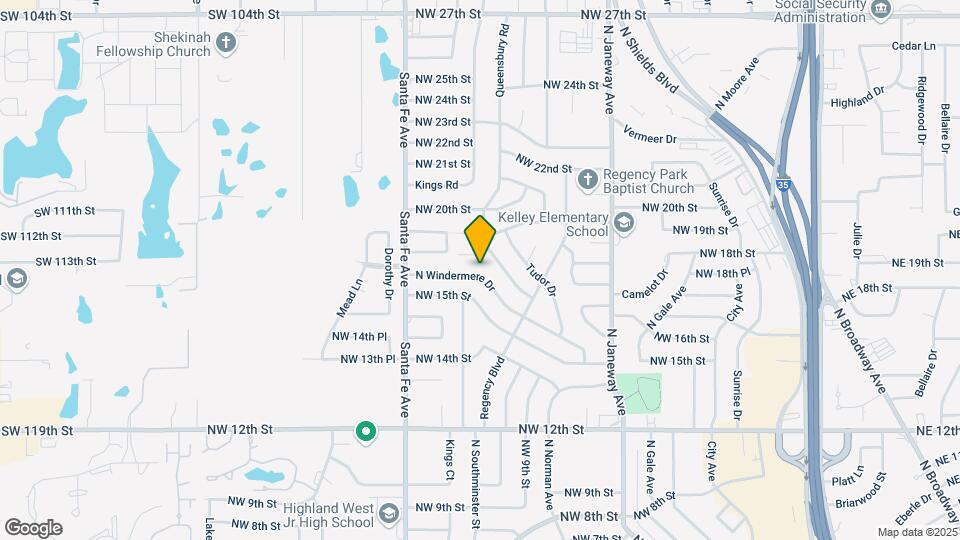 949 N Windermere Dr Map and Location Details