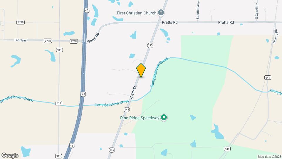 1088 S Fourth St Map and Location Details