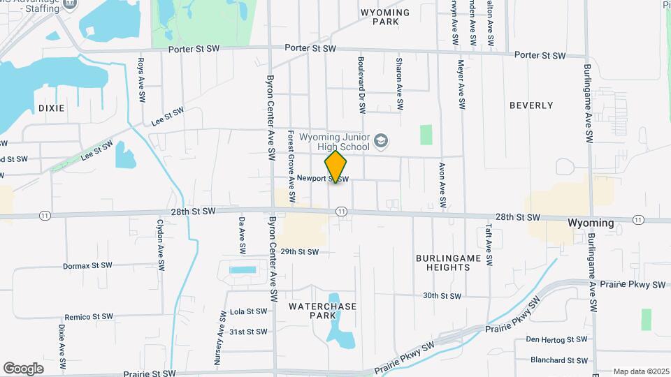 2714 Wyoming Ave SW Map and Location Details