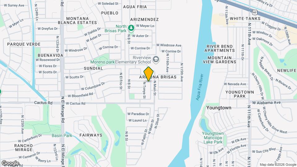 12478 N Pablo St Map and Location Details