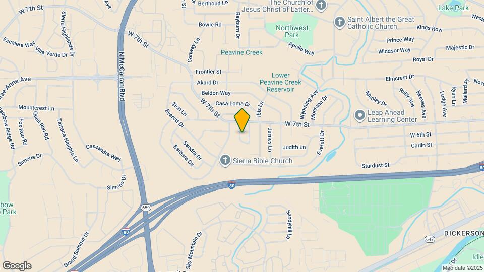 540 Nancy Cir Map and Location Details
