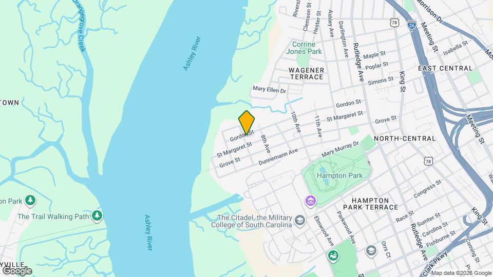 213 Gordon St Map and Location Details