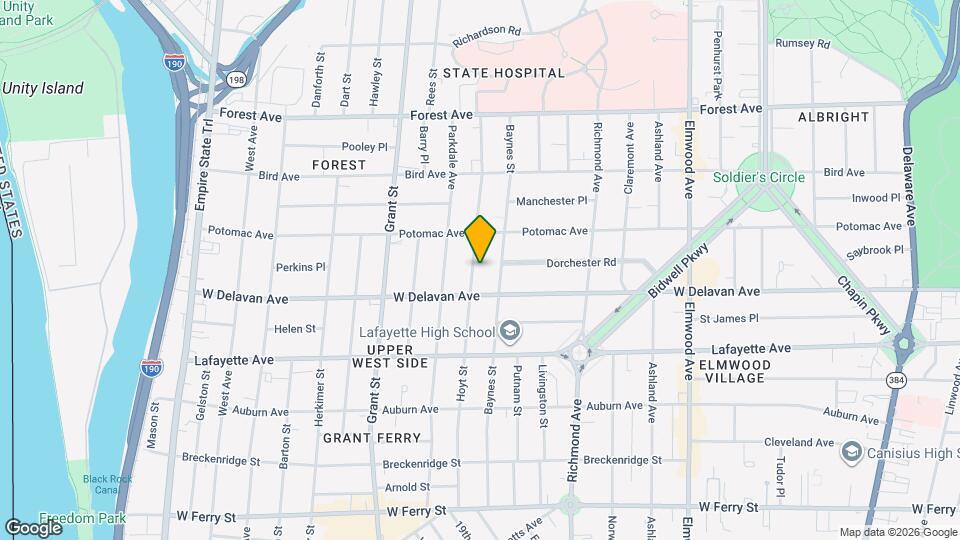 267 Hoyt St Map and Location Details