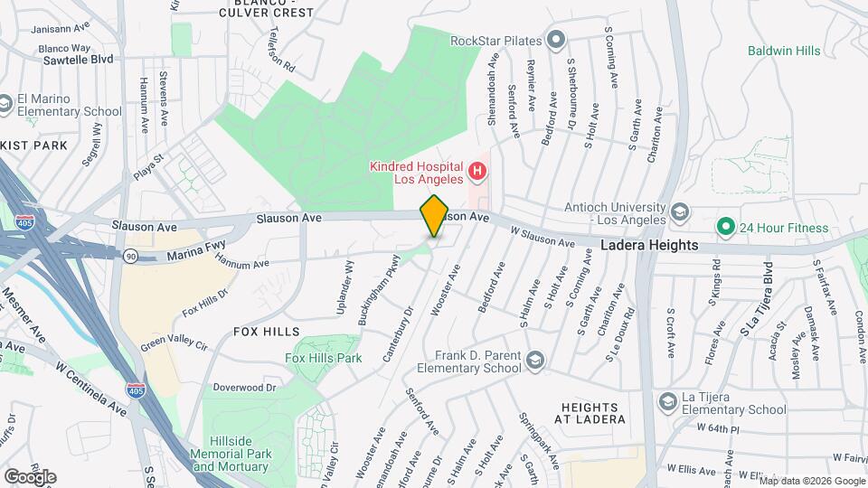 5740 Canterbury Dr Map and Location Details