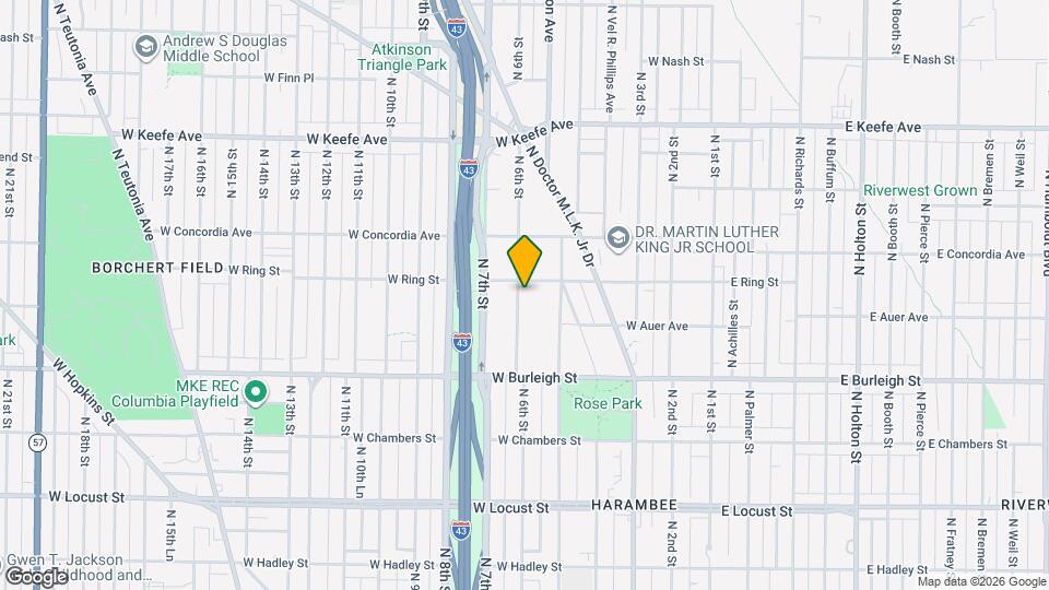 3232 N 6th St Map and Location Details