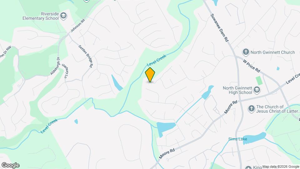 350 Gaines Oak Way Map and Location Details