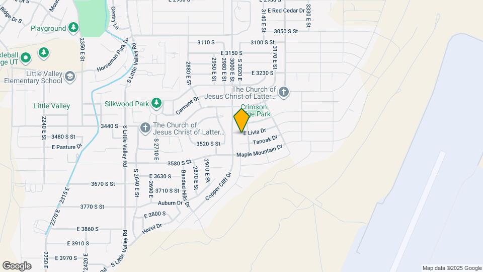 3032 E Livia Dr Map and Location Details