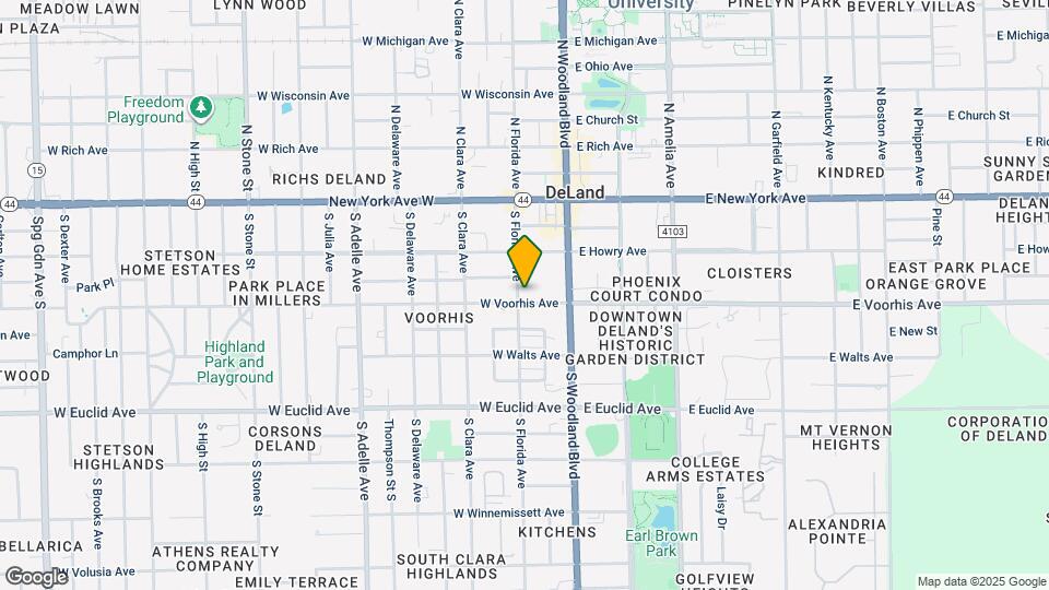 145 W Voorhis Ave, Unit 2 Map and Location Details