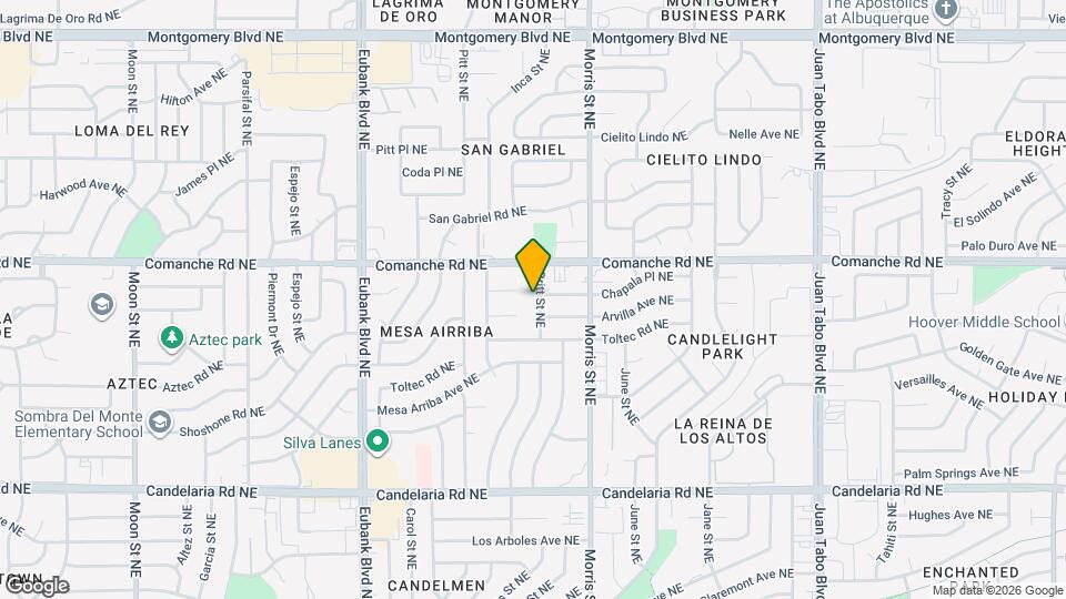 3509 Britt St NE Mapa y Detalles de la Ubicación