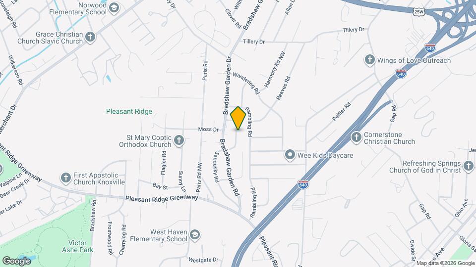 1712 Vada Cir Map and Location Details