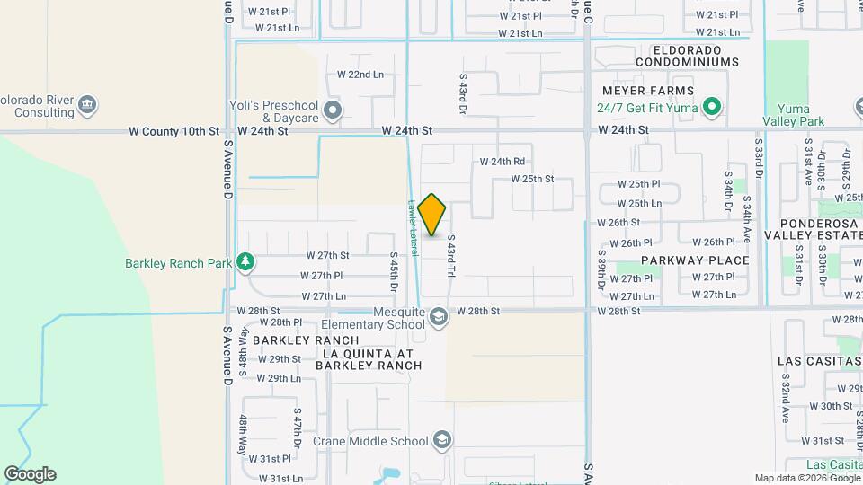 4461 W 26th Pl Mapa y Detalles de la Ubicación