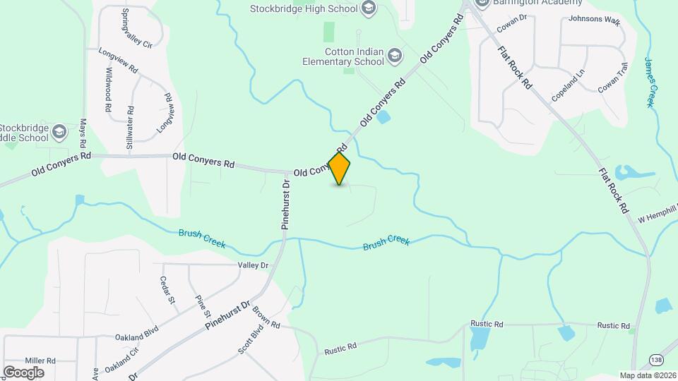 120 Old Conyers Dr Map and Location Details