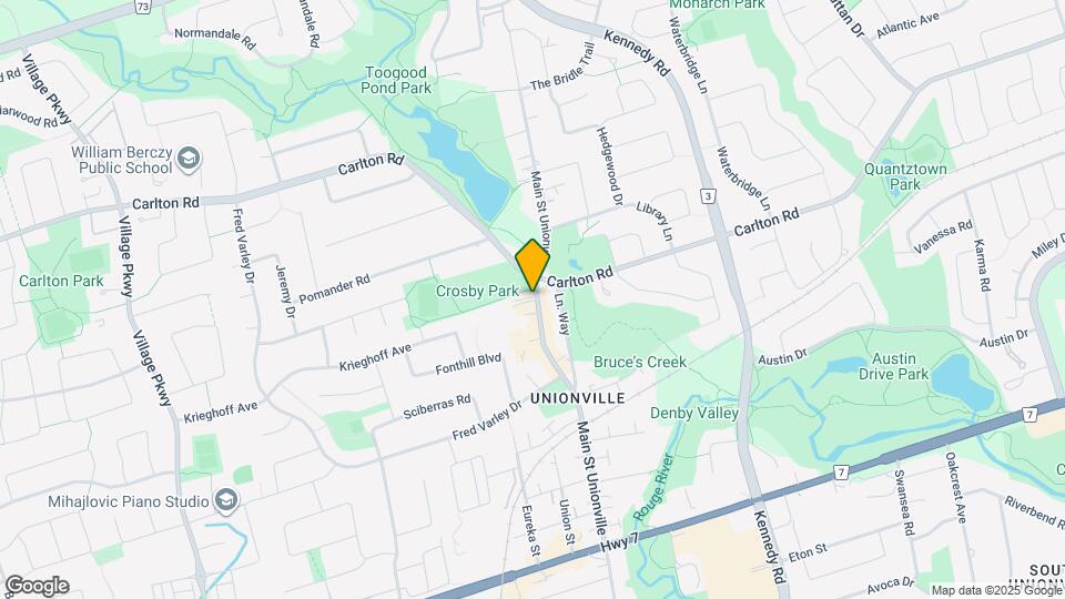 208 Main St Unionville Map and Location Details