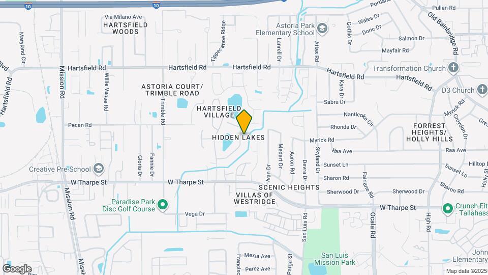 1901 Gina Dr Map and Location Details