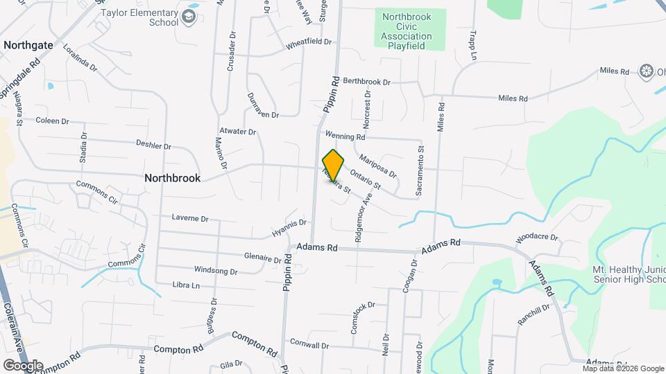 2659 Niagara St Map and Location Details