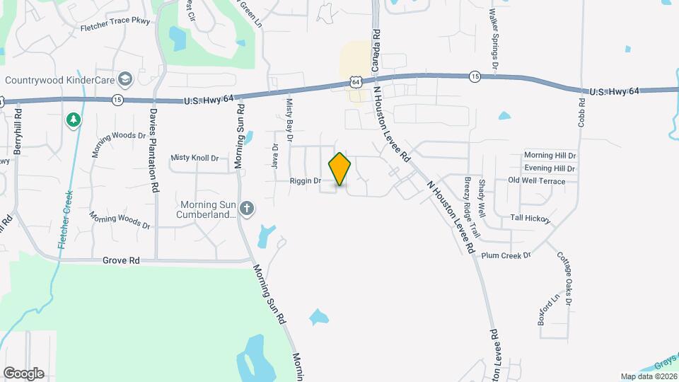 2722 Virginia Woods Pl Map and Location Details