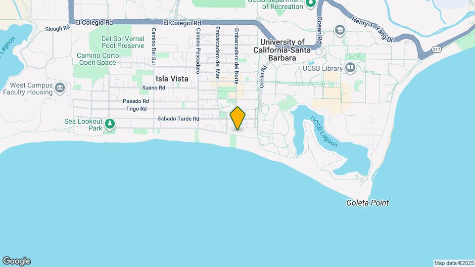 6534 Del Playa Dr Mapa y Detalles de la Ubicación